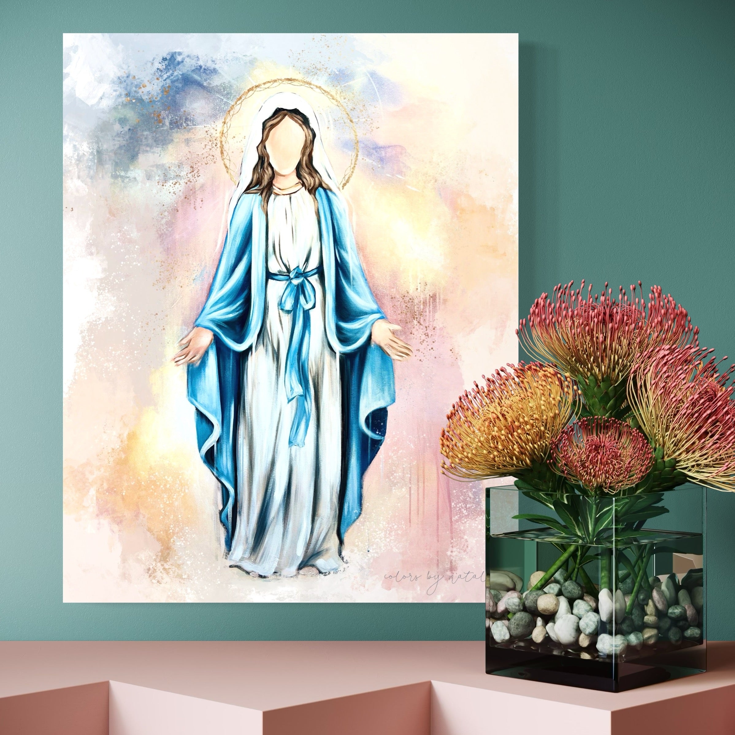 Our Lady of Grace Fine Art Print