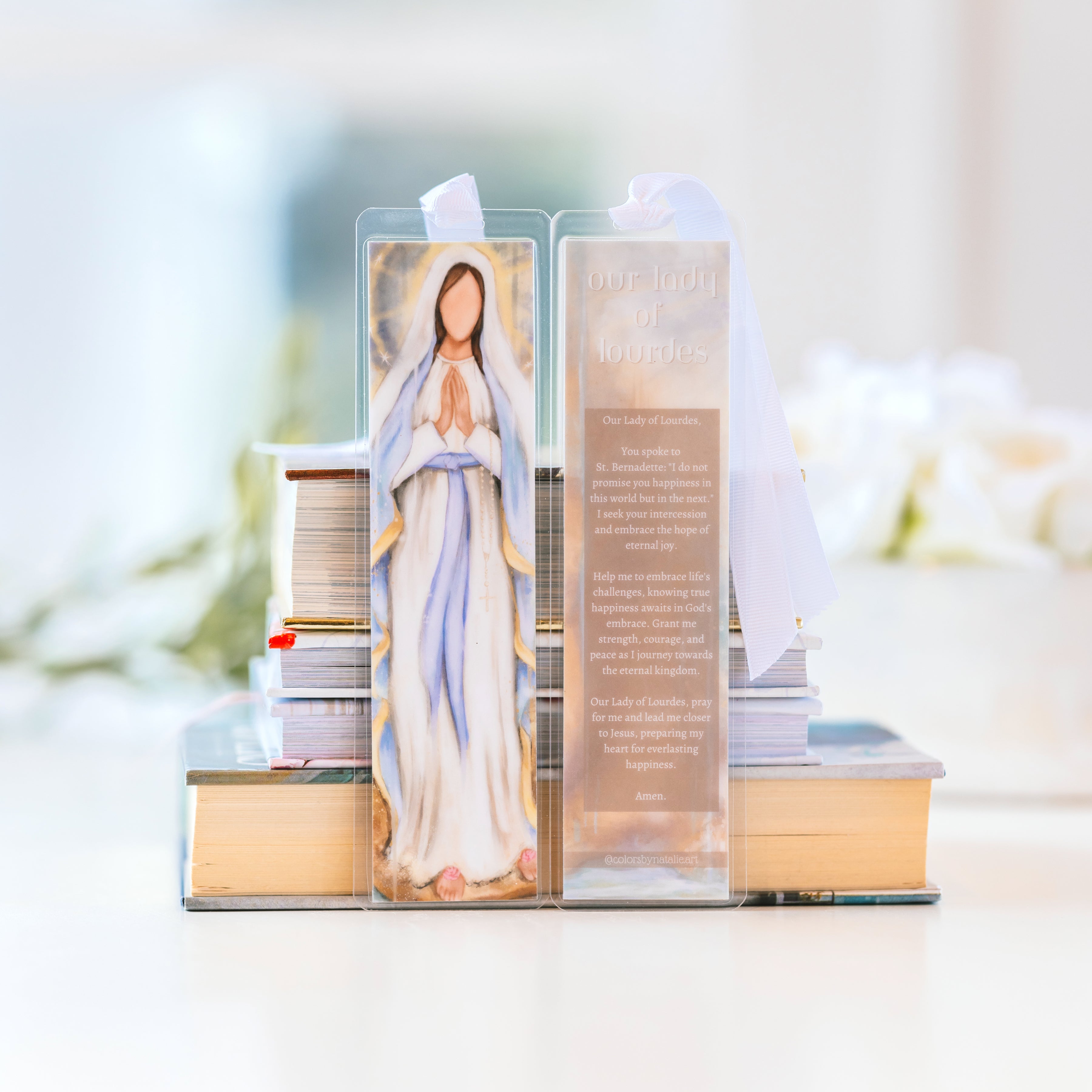 Our Lady of Lourdes Bookmark