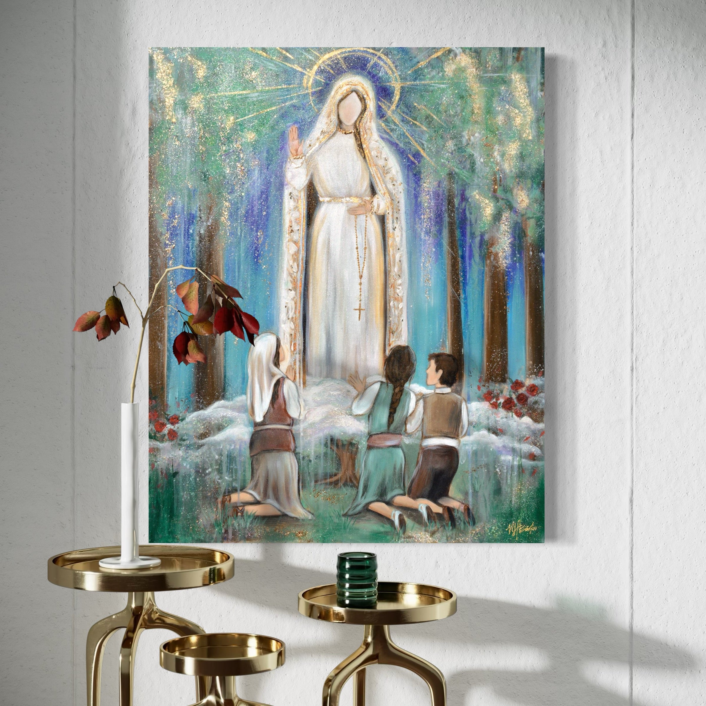 Our Lady of Fatima Fine Art Print