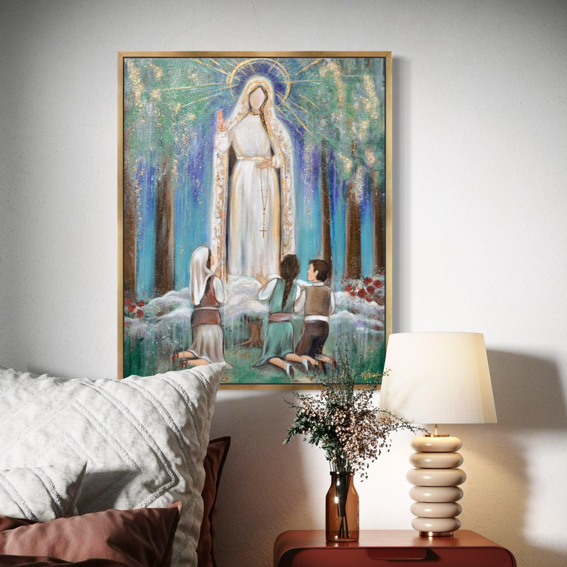 Our Lady of Fatima Fine Art Print