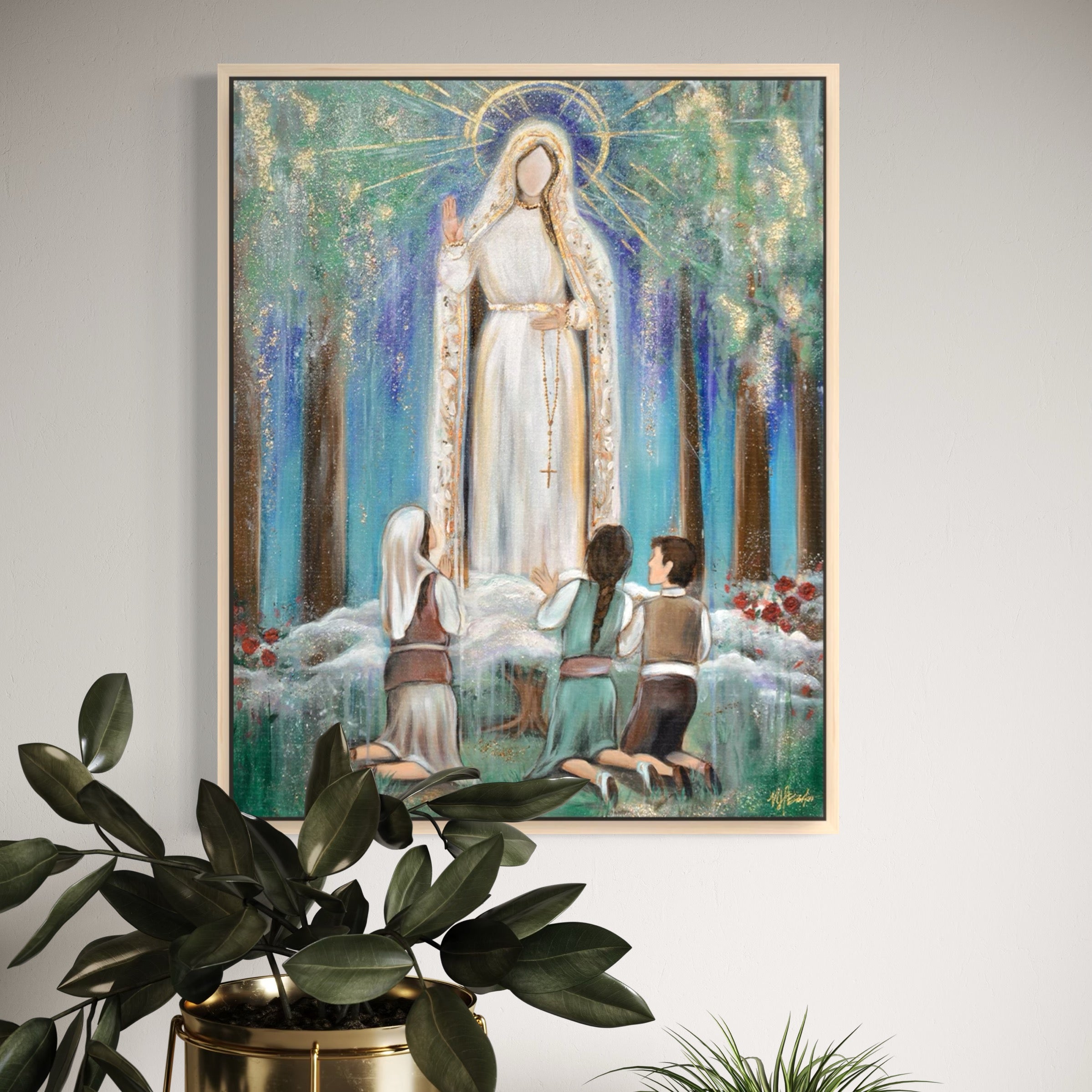 Our Lady of Fatima Fine Art Print