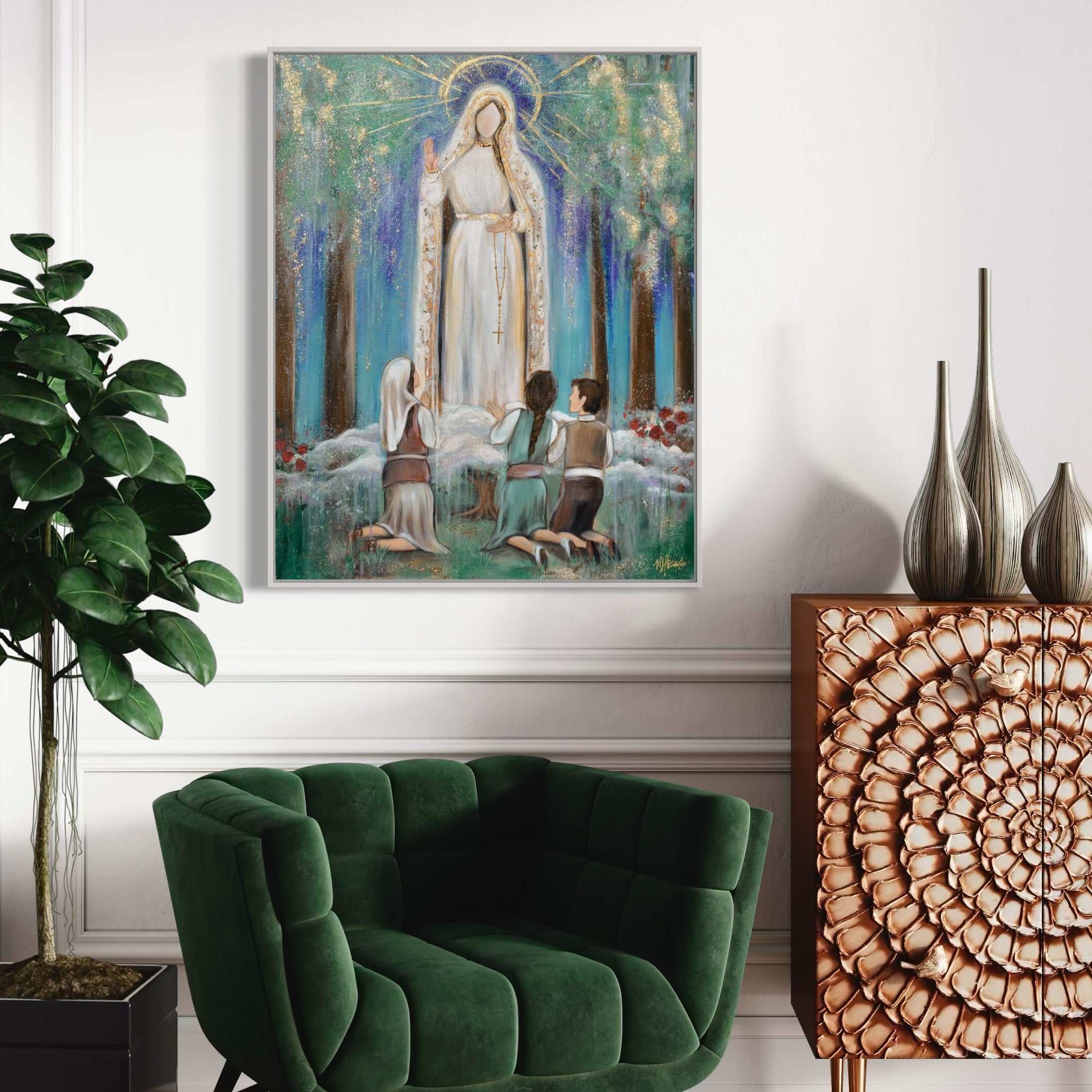 Our Lady of Fatima Fine Art Print