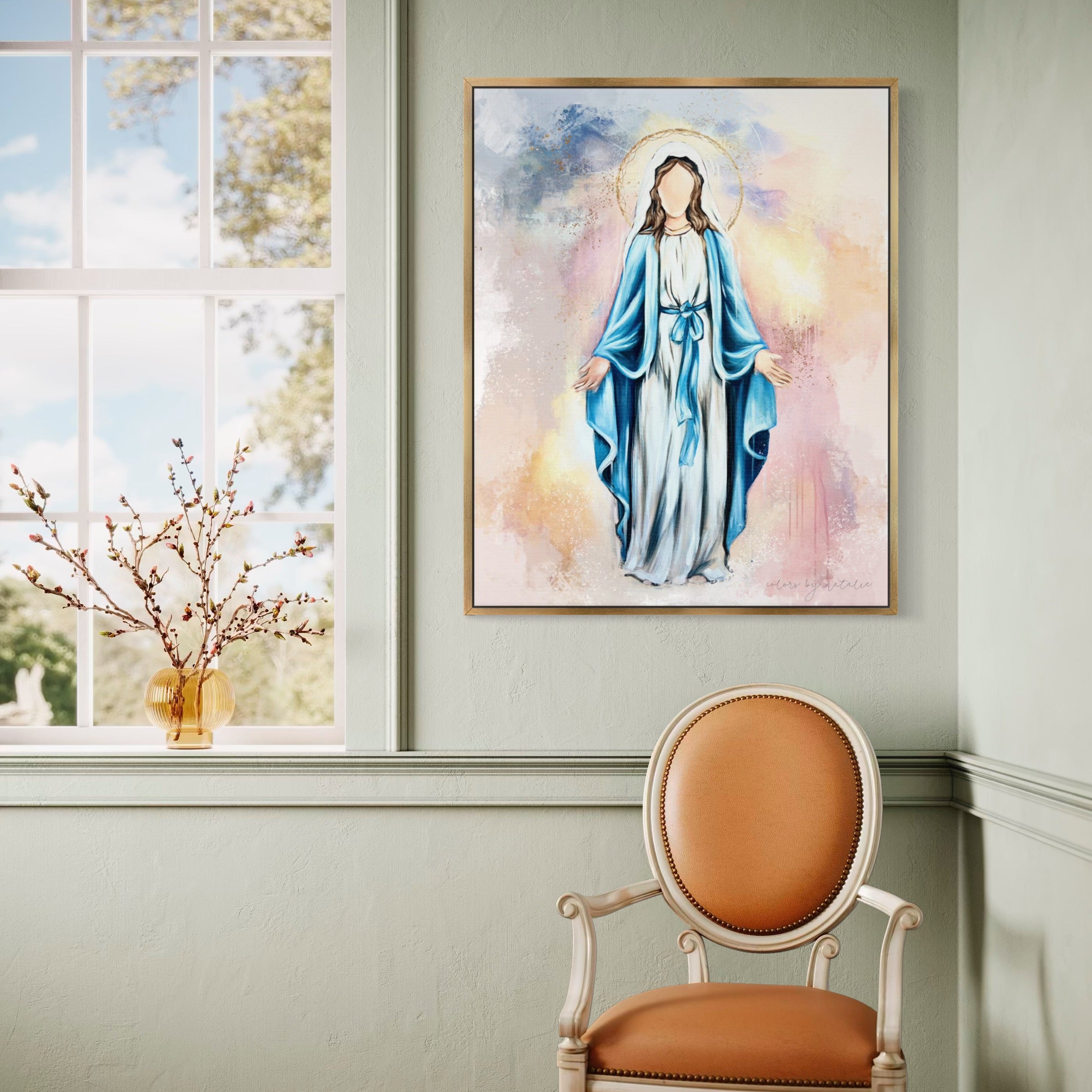 Our Lady of Grace Fine Art Print