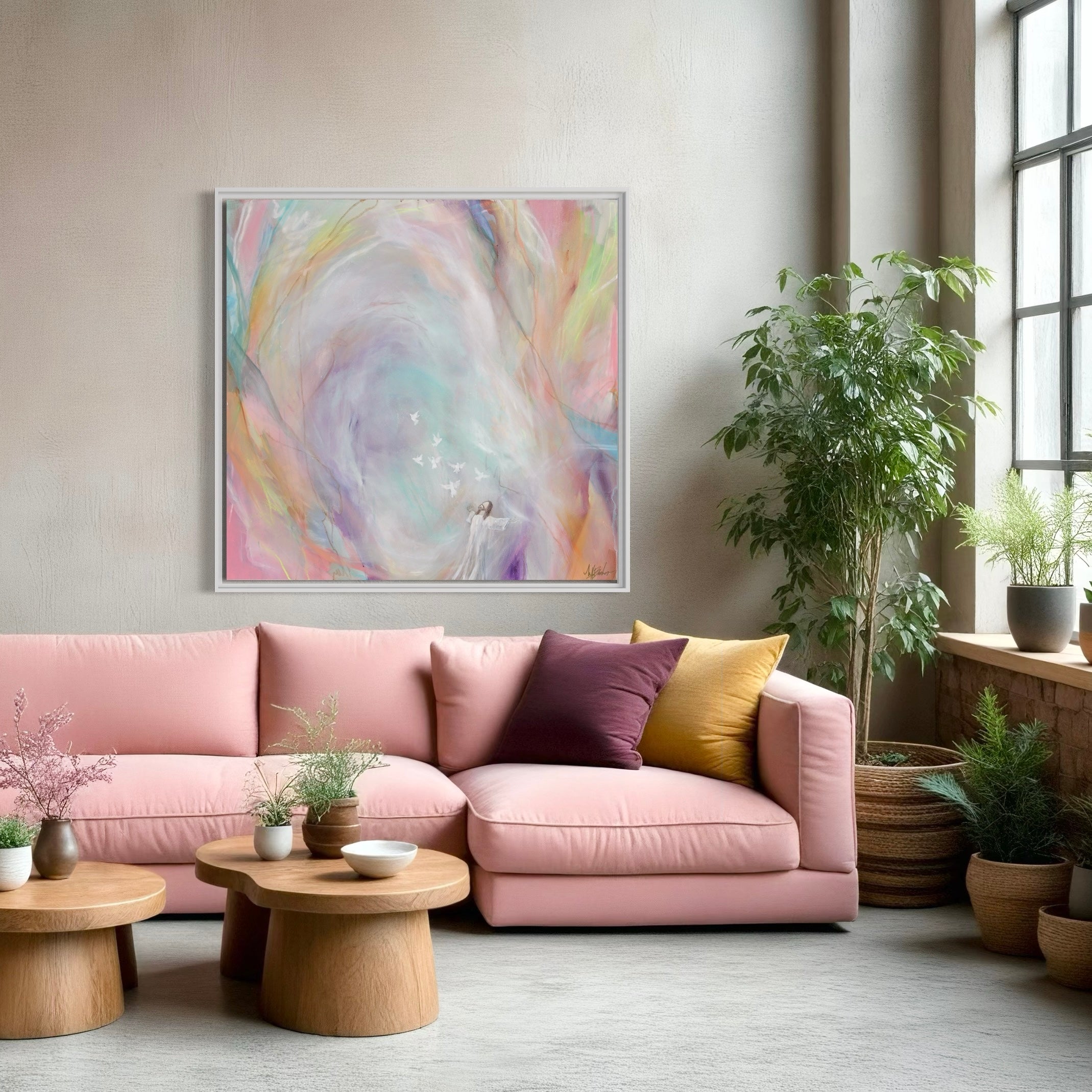 The Peace of Jesus Fine Art Print