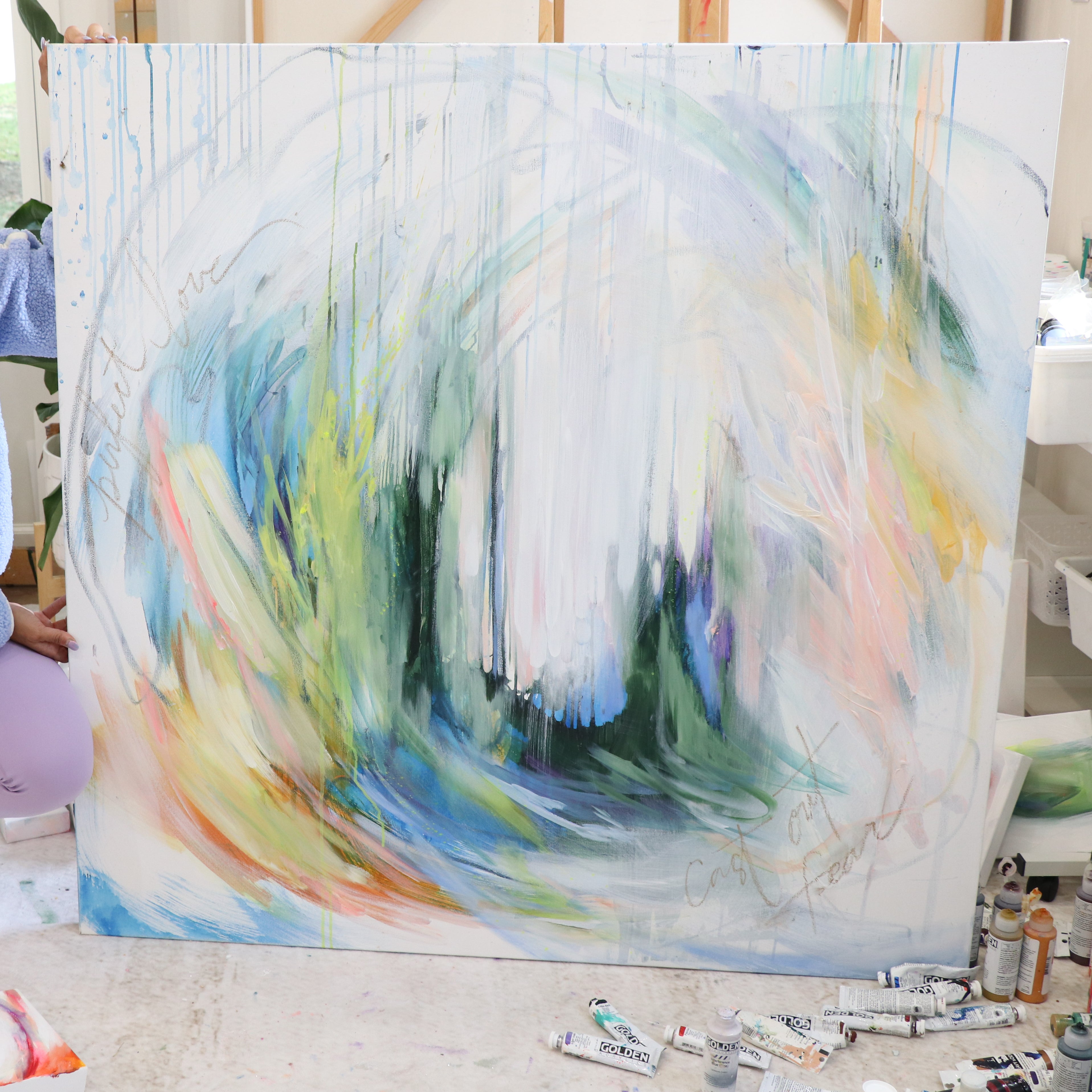 Perfect Love, 48x48"