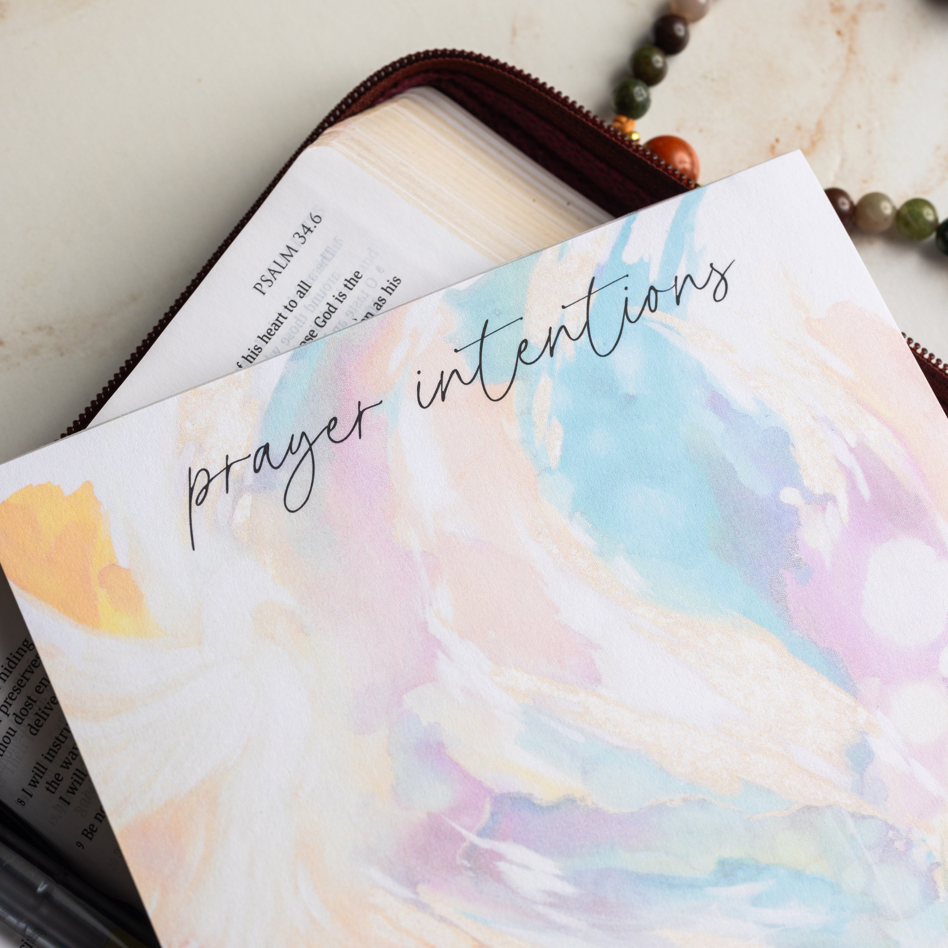 Prayer Intentions Notepad