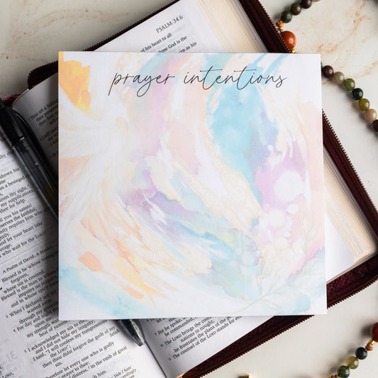 Prayer Intentions Notepad