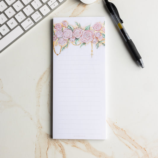 Queen of the Rosary Notepad