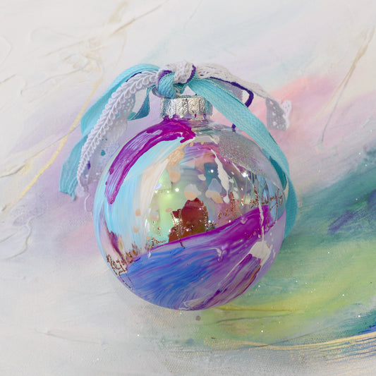 Rejoice In The Lord Always Hand-painted Ornament