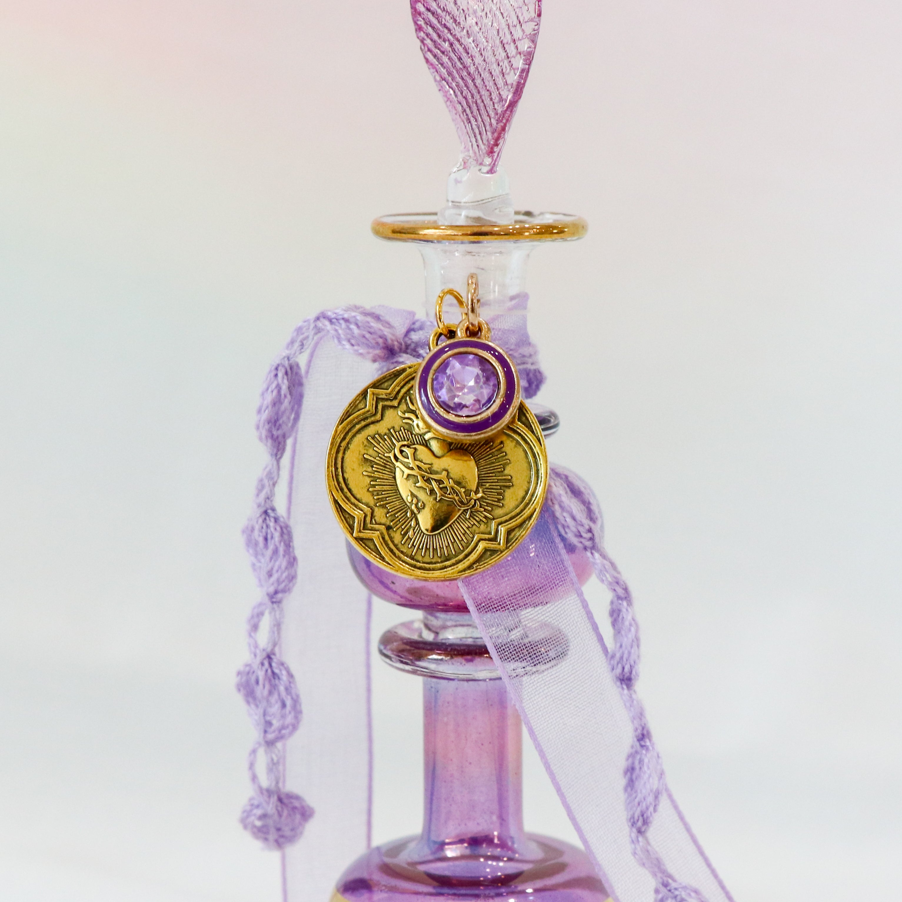 Sacred Heart of Jesus | Handmade Holy Water Vessel