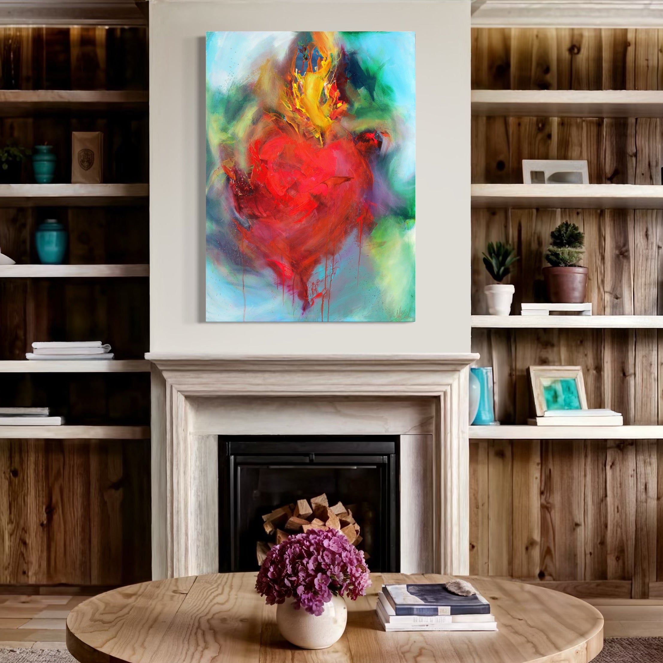 Sacred Heart of Jesus Fine Art Print