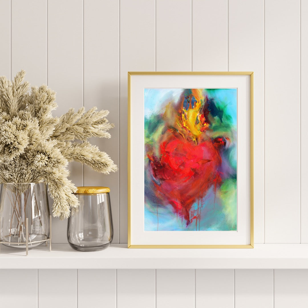 Sacred Heart of Jesus Fine Art Print