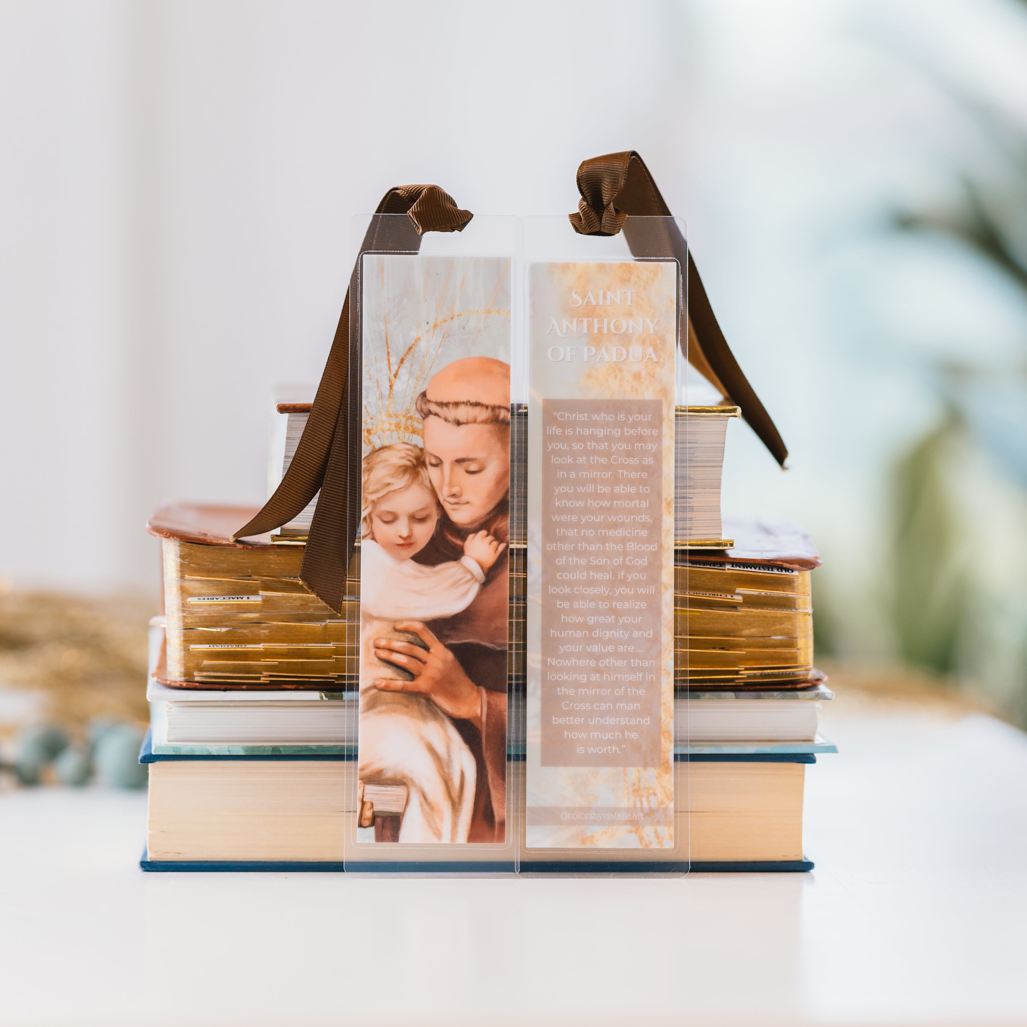 Saint Anthony of Padua Bookmark