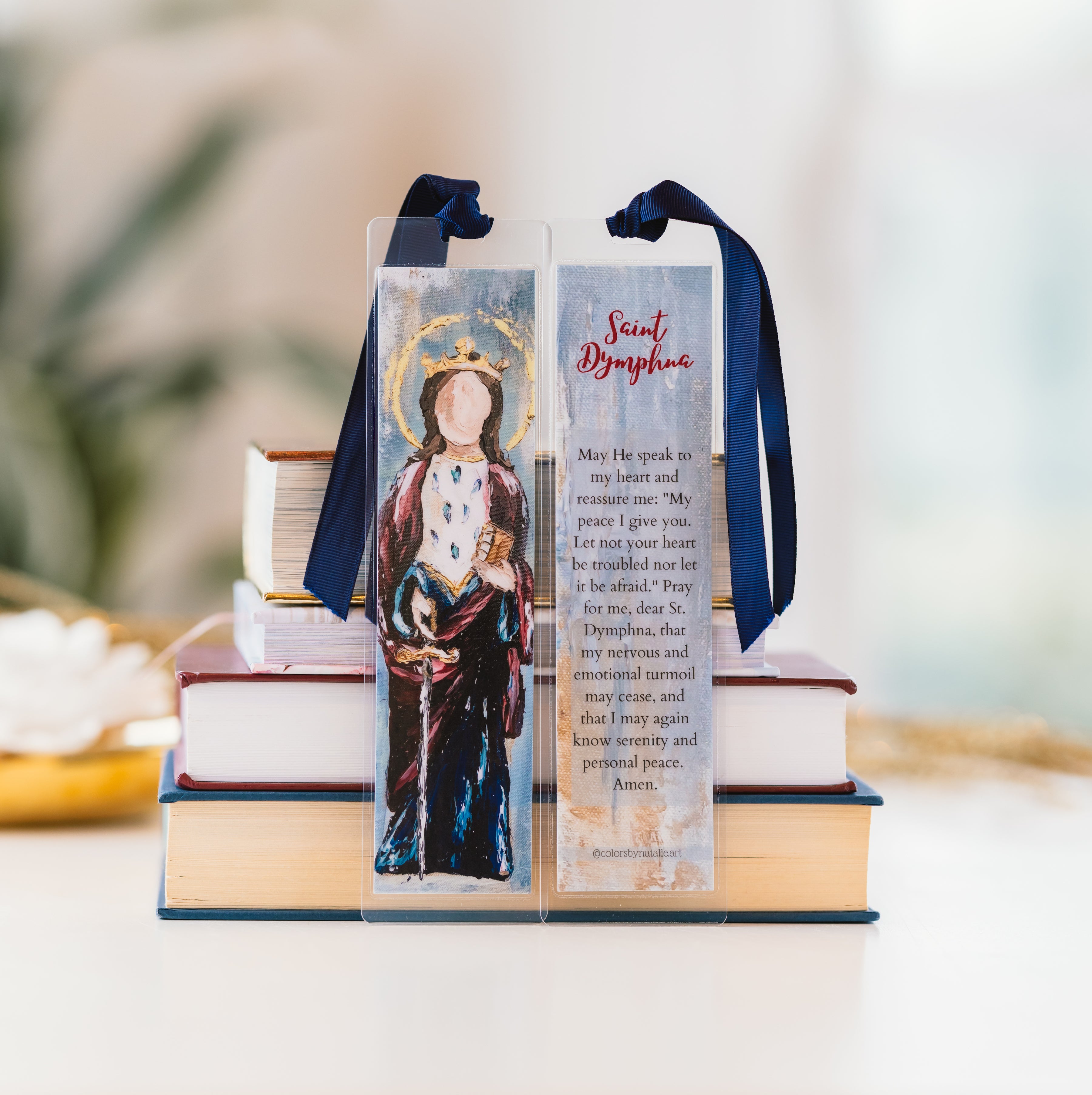 Saint Dymphna Bookmark