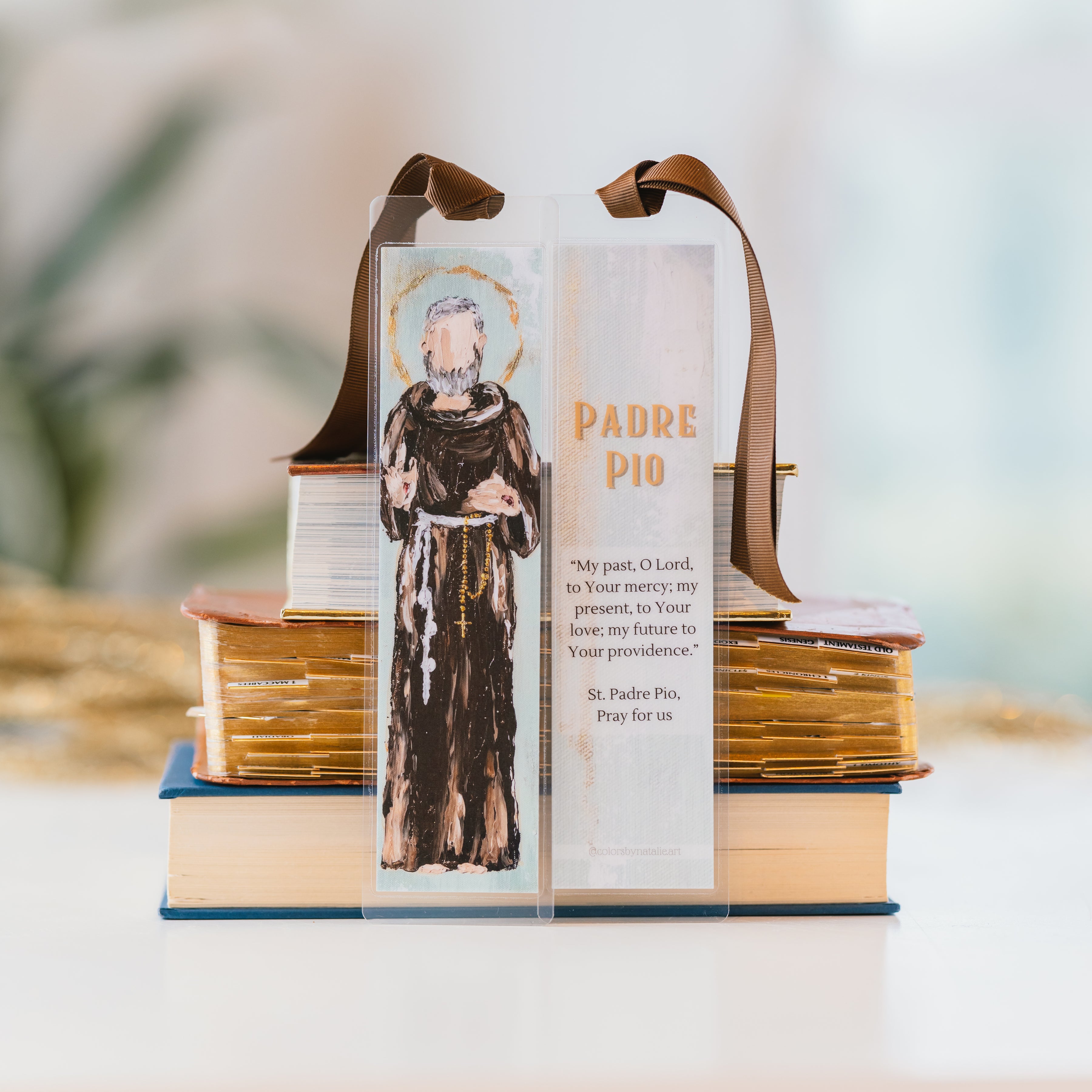 Saint Padre Pio Bookmark