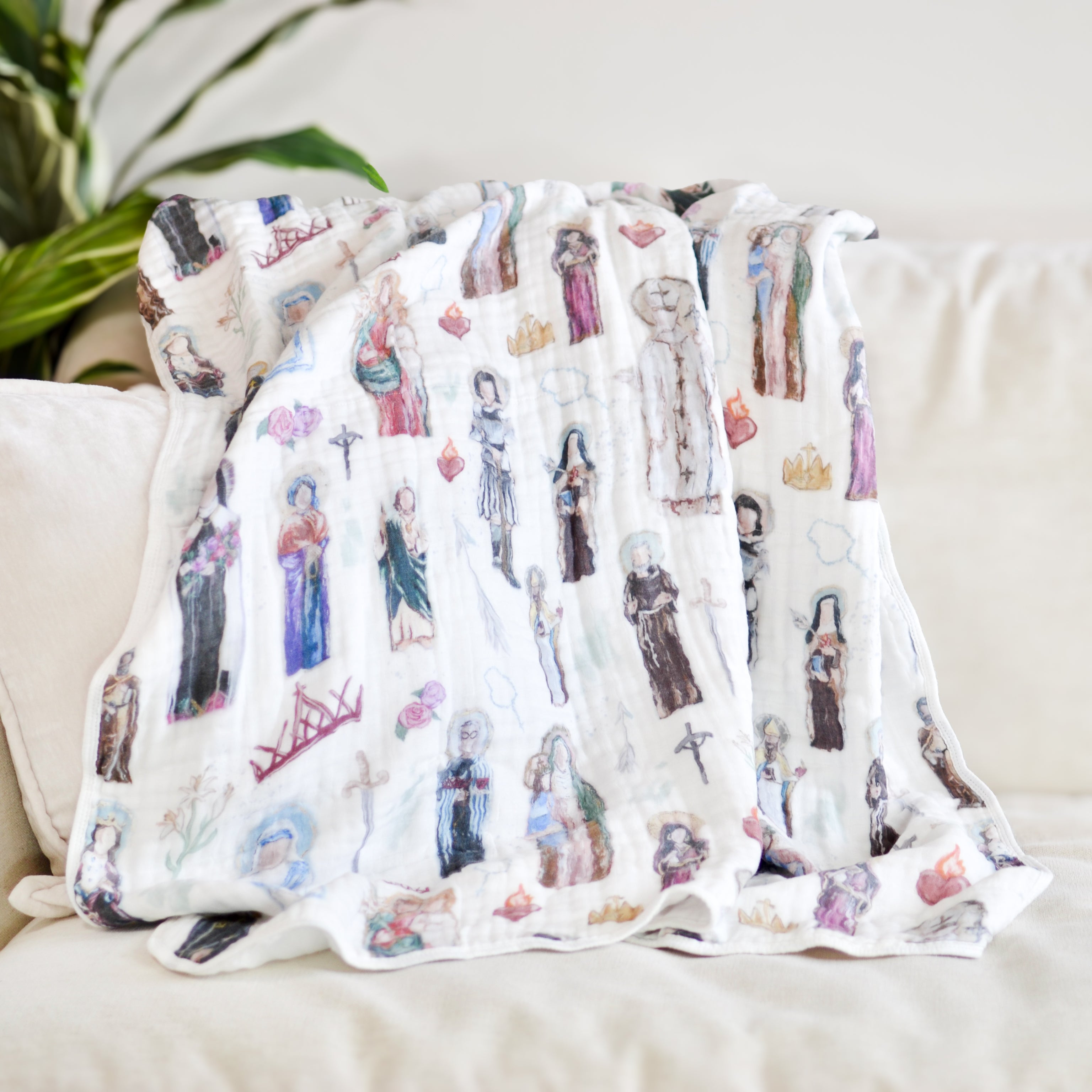 Saints Blessing Blanket • SMALL