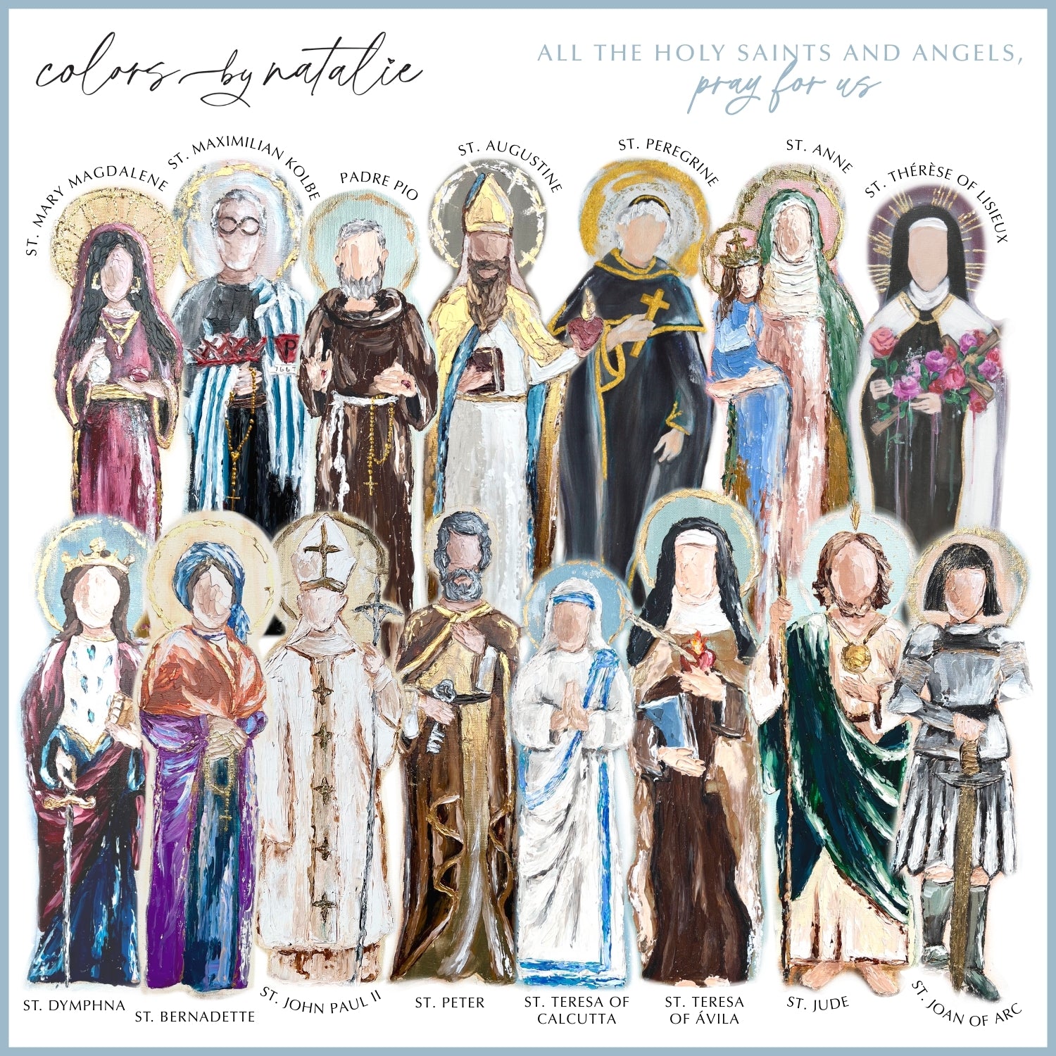 Saints Blessing Blanket • SMALL