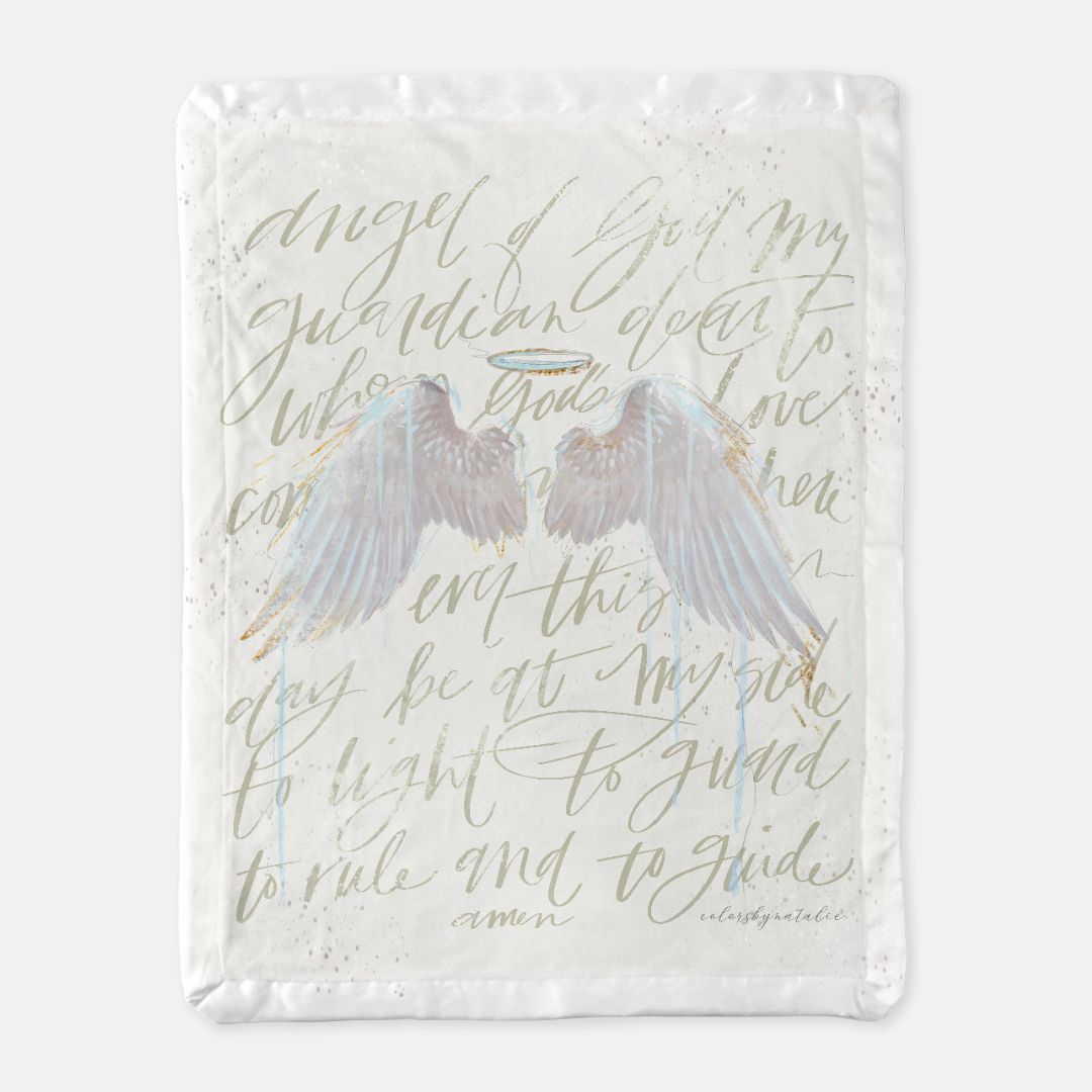 Guardian Angel Minky Blanket