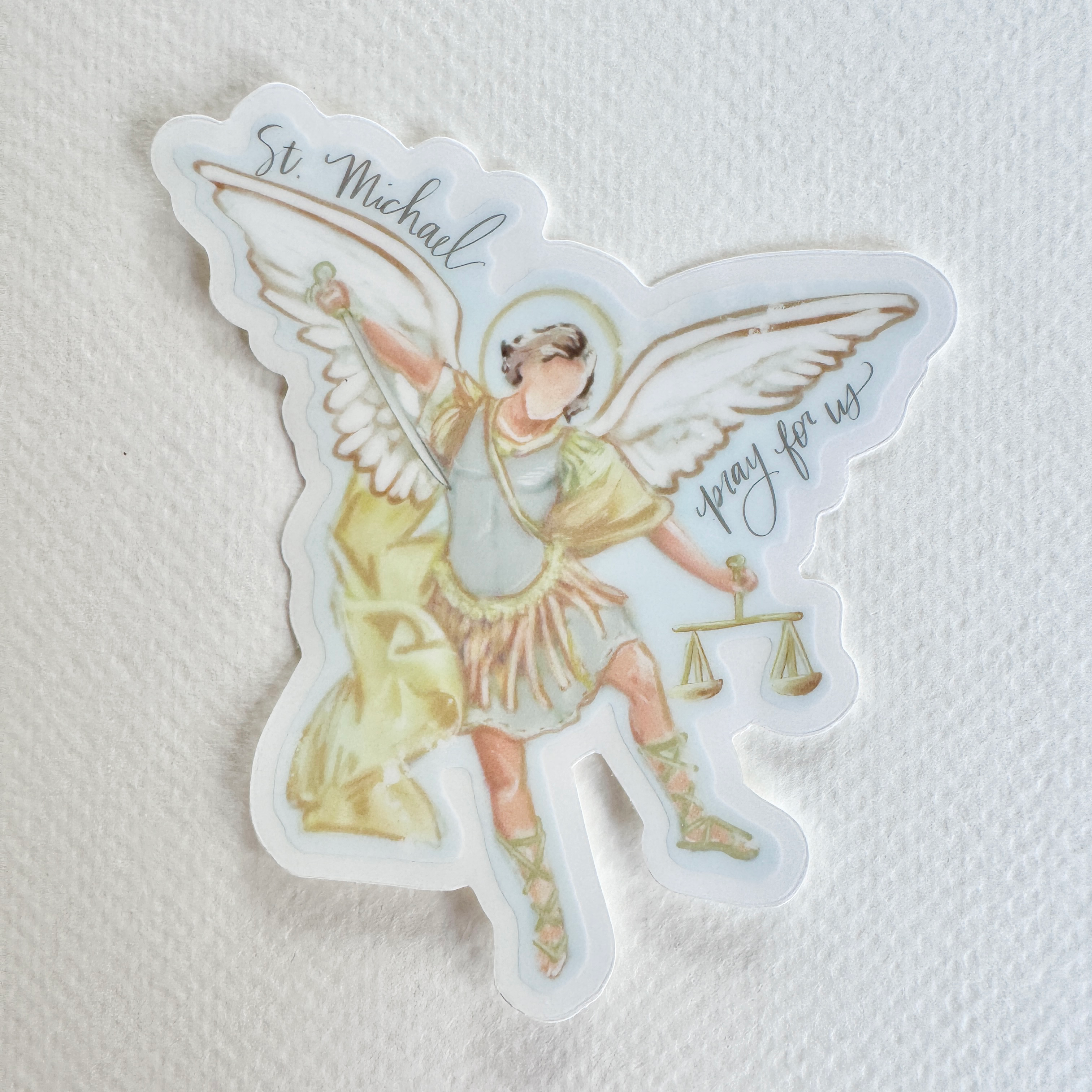 Saint Michael, the Heavenly Prince Sticker