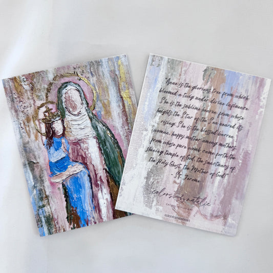 St Anne Greeting Card