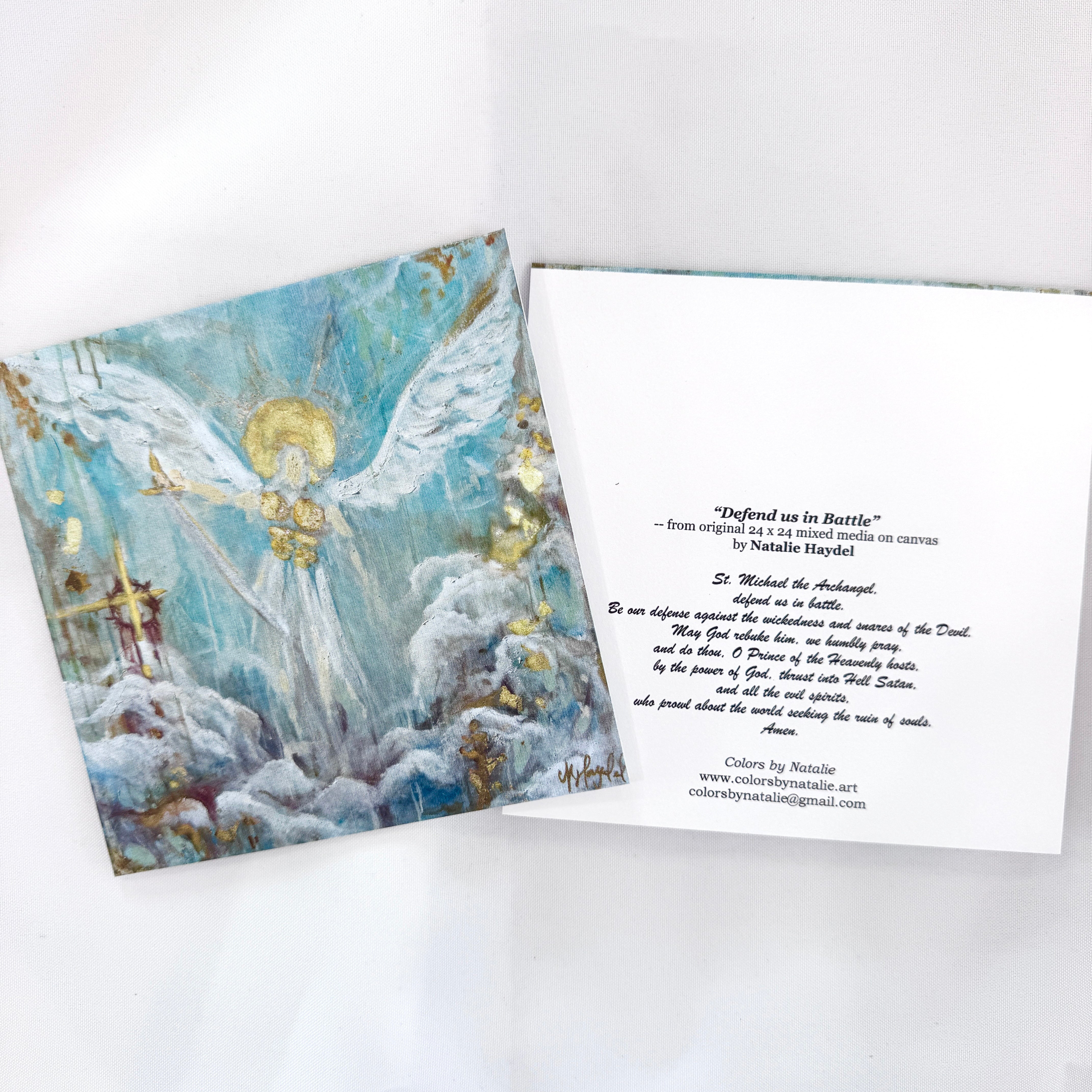 St. Michael Greeting Card