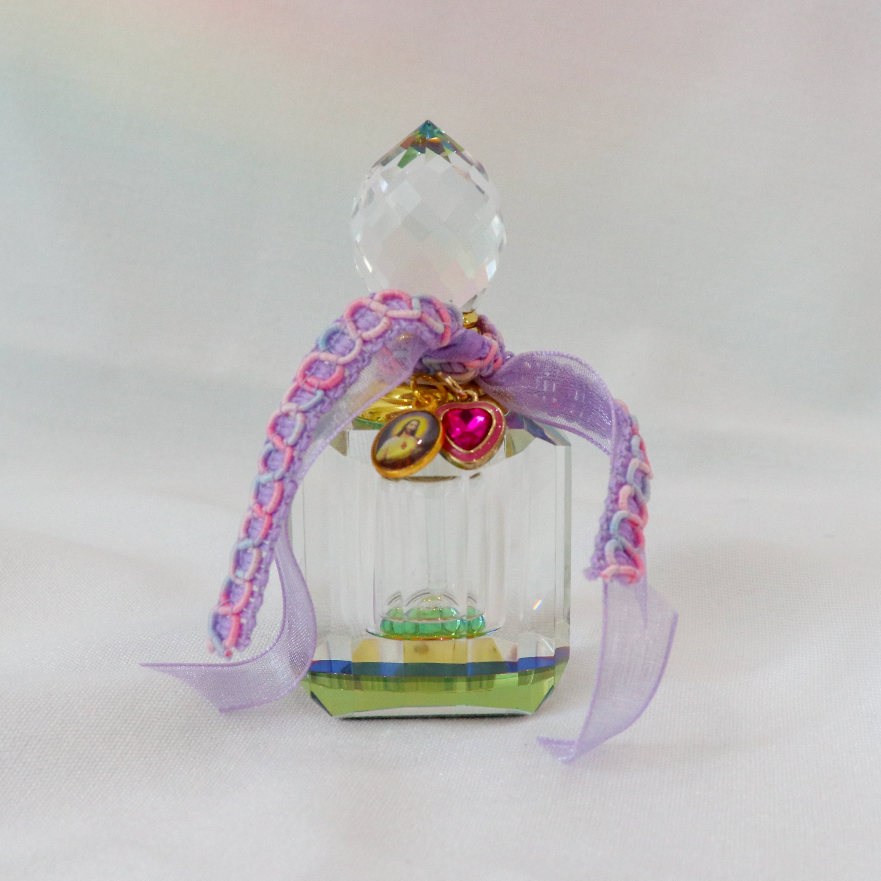 The Love of the Sacred Heart | Handmade Holy Water Vessel