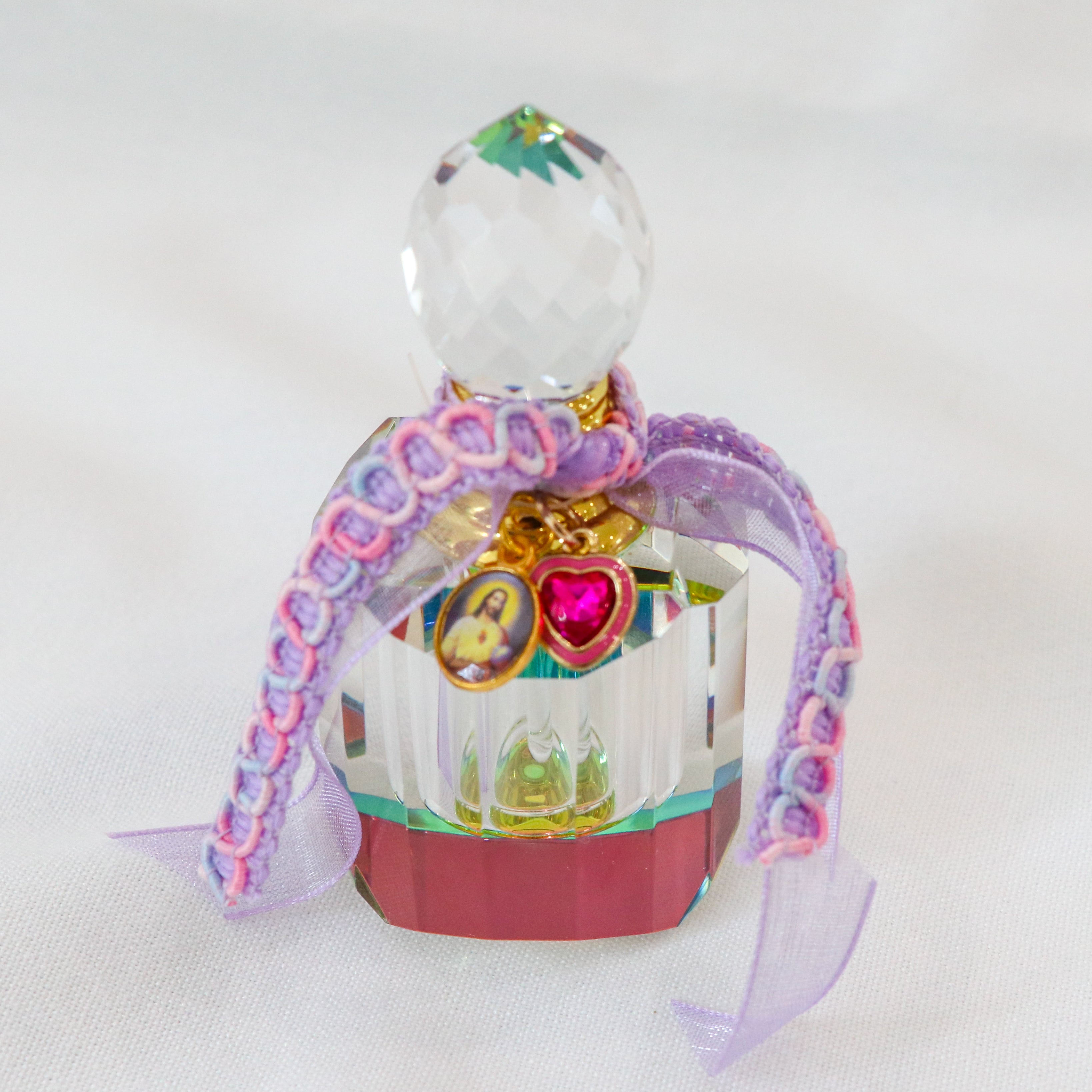 The Love of the Sacred Heart | Handmade Holy Water Vessel