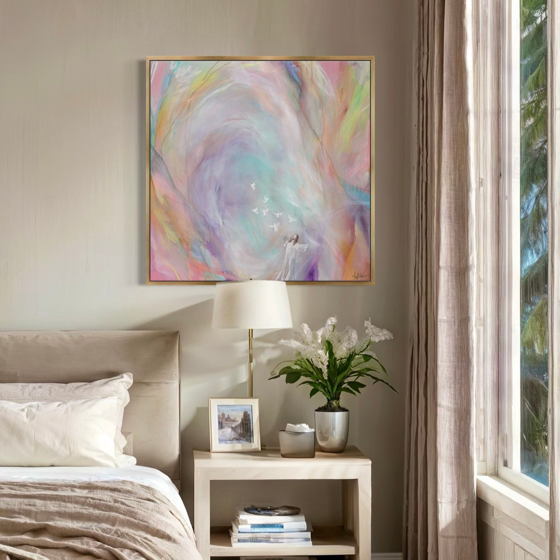 The Peace of Jesus Fine Art Print