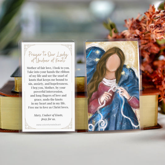 Our Lady Undoer of Knots Prayer Card