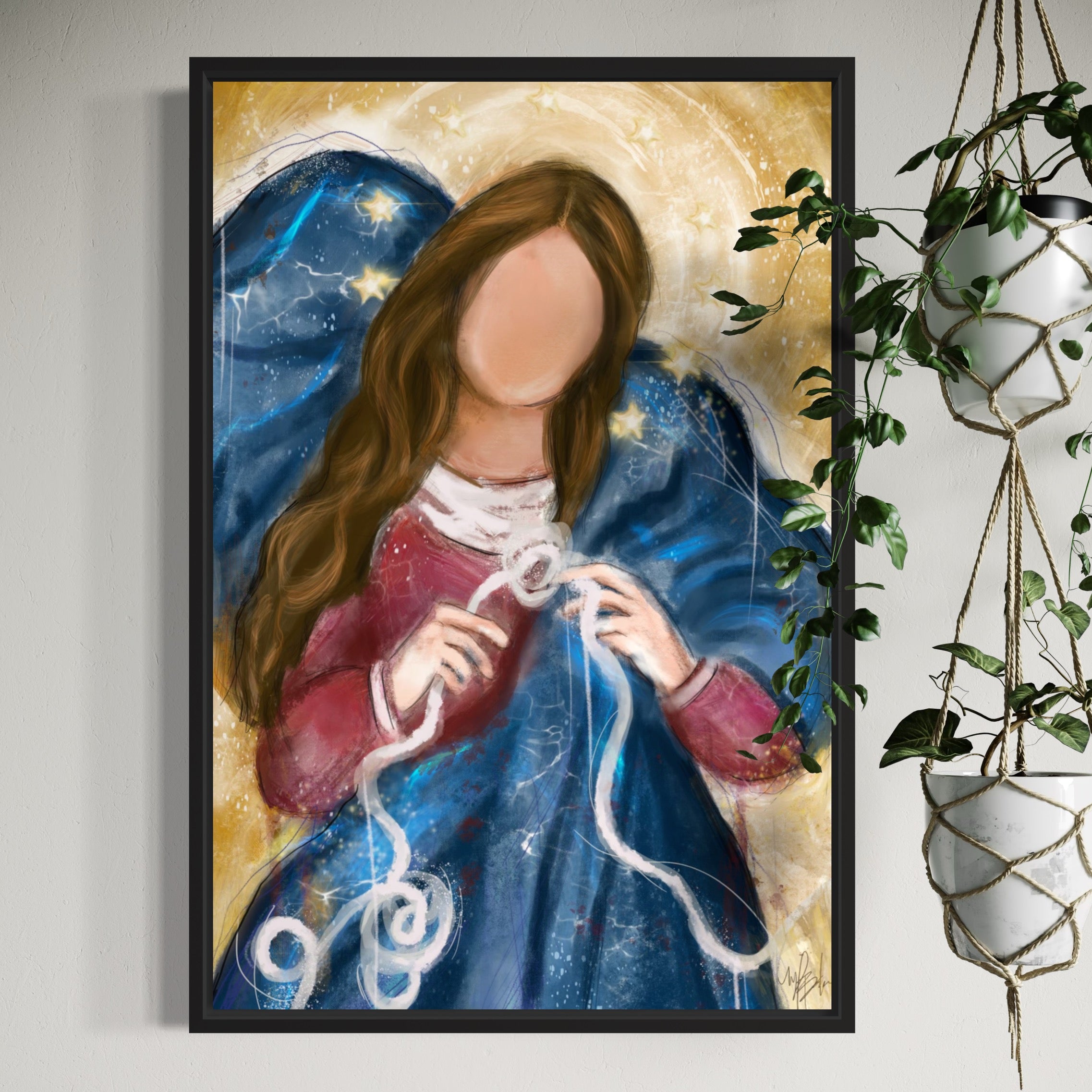 Undoer of Knots Fine Art Print