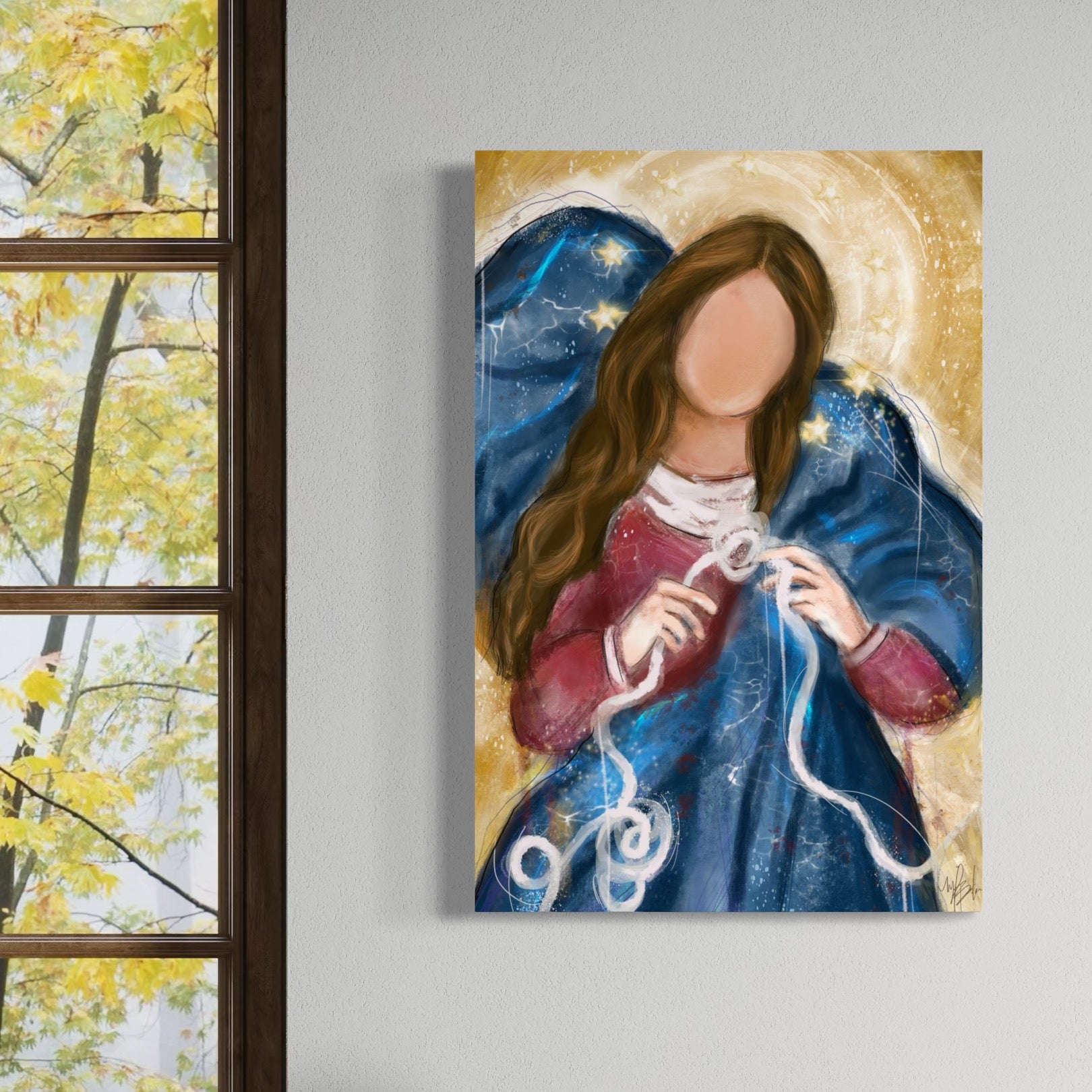 Undoer of Knots Fine Art Print