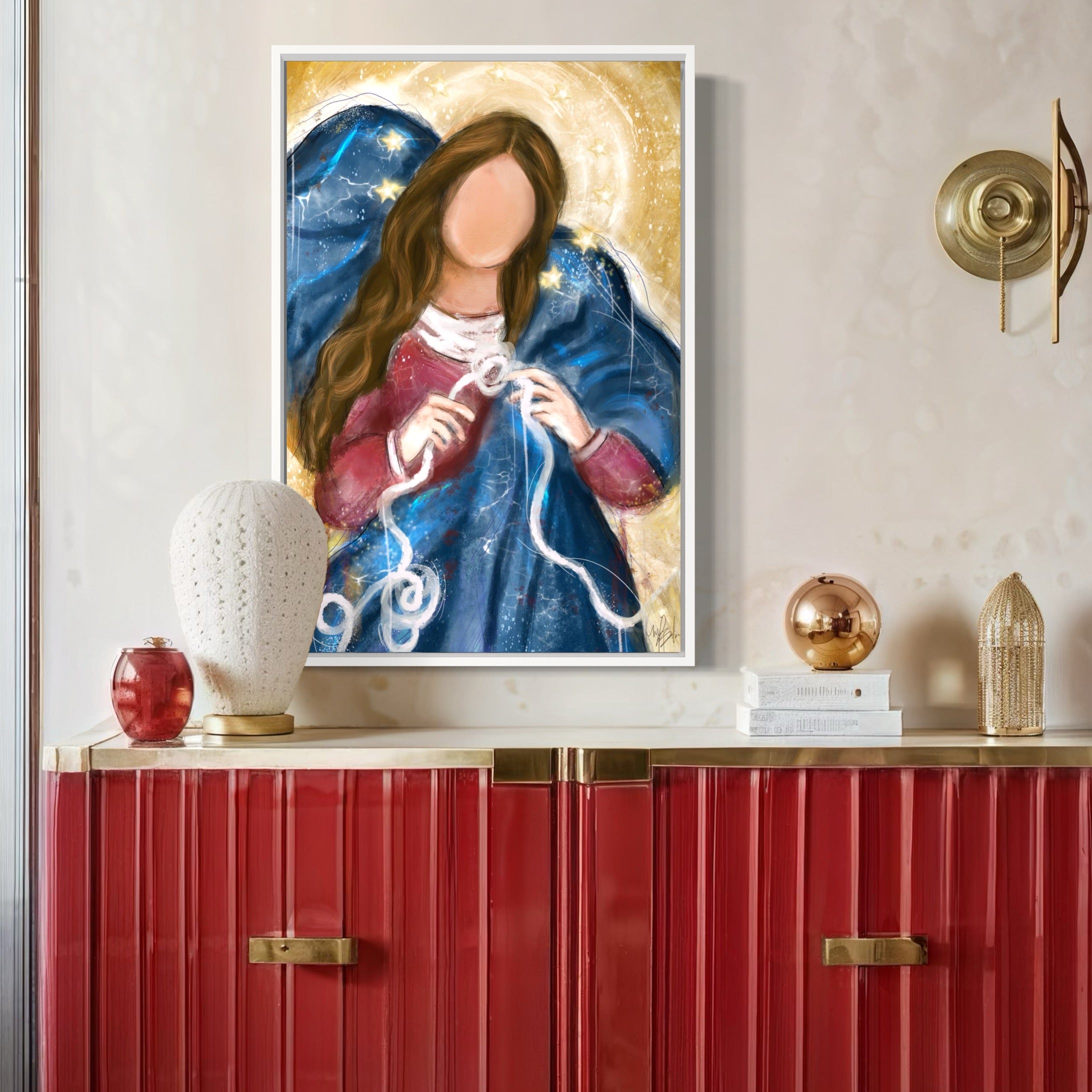 Undoer of Knots Fine Art Print