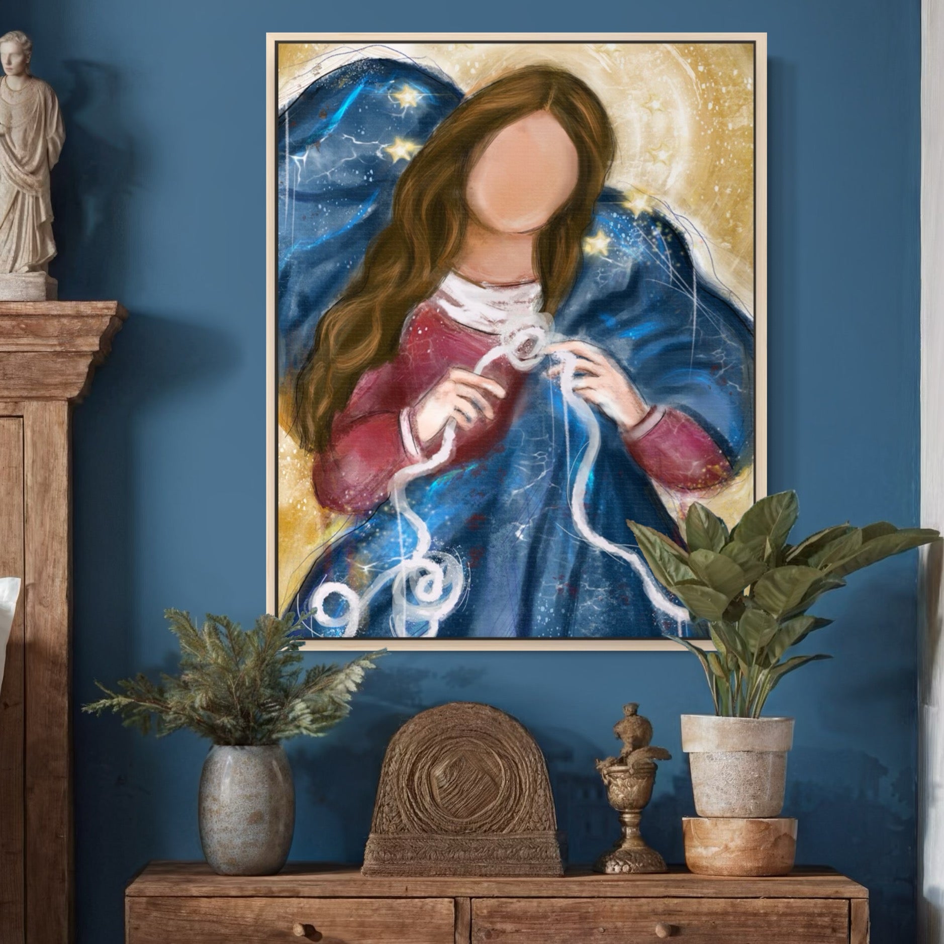 Undoer of Knots Fine Art Print