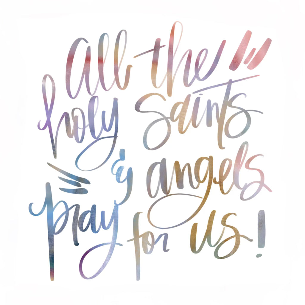 Saints Blessing Blanket • SMALL