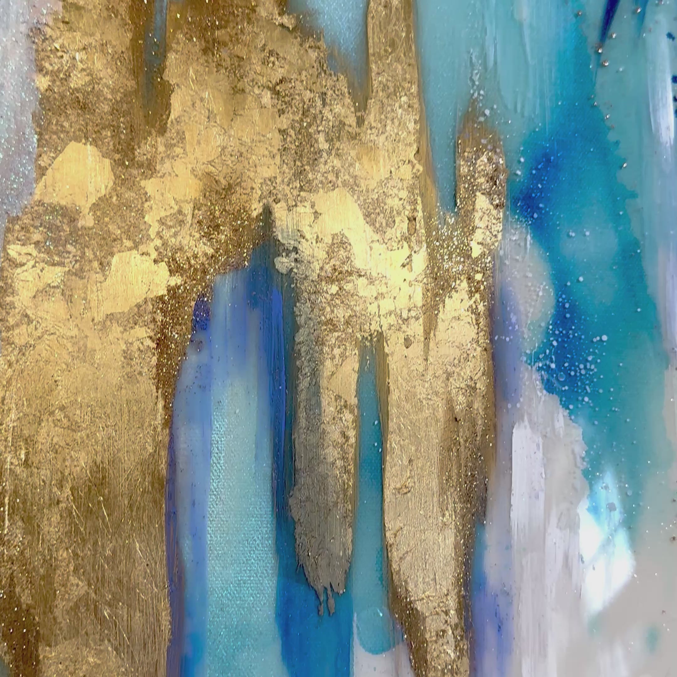 Limited Edition - Resin Retouch // Mary at the Cross Canvas
